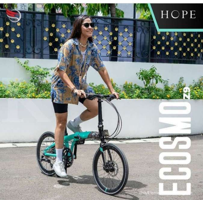 Hanya dibuat 1000 unit, harga sepeda lipat Element Ecosmo Z9 Hope pas di kantong 