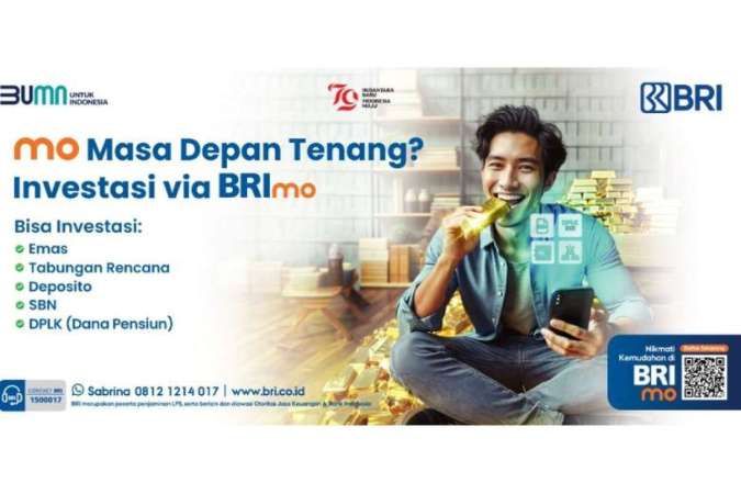 Mulai Investasi Mudah dan Aman, Ayo Buka RDN di BRImo!