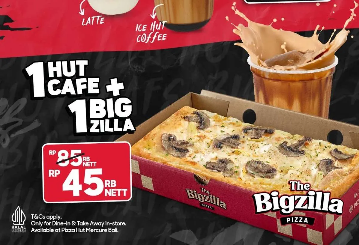 Promo Pizza Hut Bulan Desember 2024, Promo Bigzilla hingga Kopi Menjelang Akhir Tahun