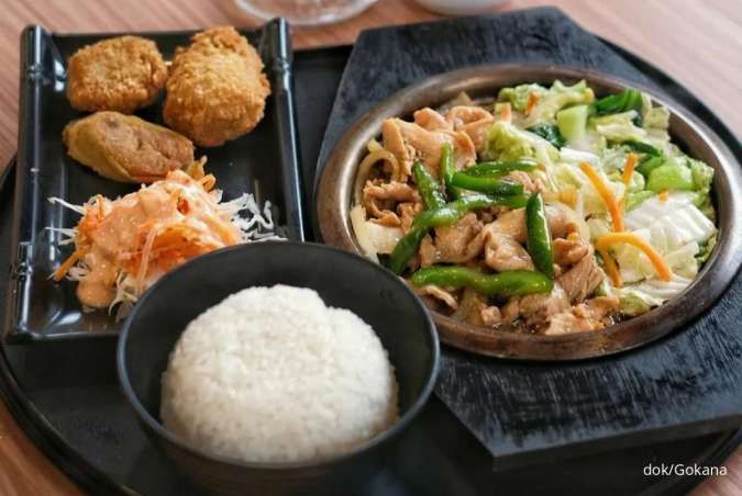 Promo Gokana Hari Ini (1/9), Spesial Kamis Ada Diskon Menu Teppan Chicken Teriyaki