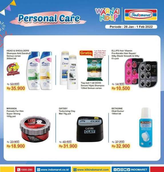 Promo Indomaret Super Hemat Mingguan Terbaru 26 Januari-1 Februari 2022