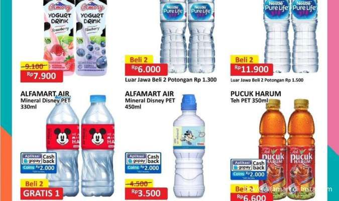 Katalog Promo JSM Alfamart Terbaru September 2024, Air Mineral Beli 2 Gratis 1