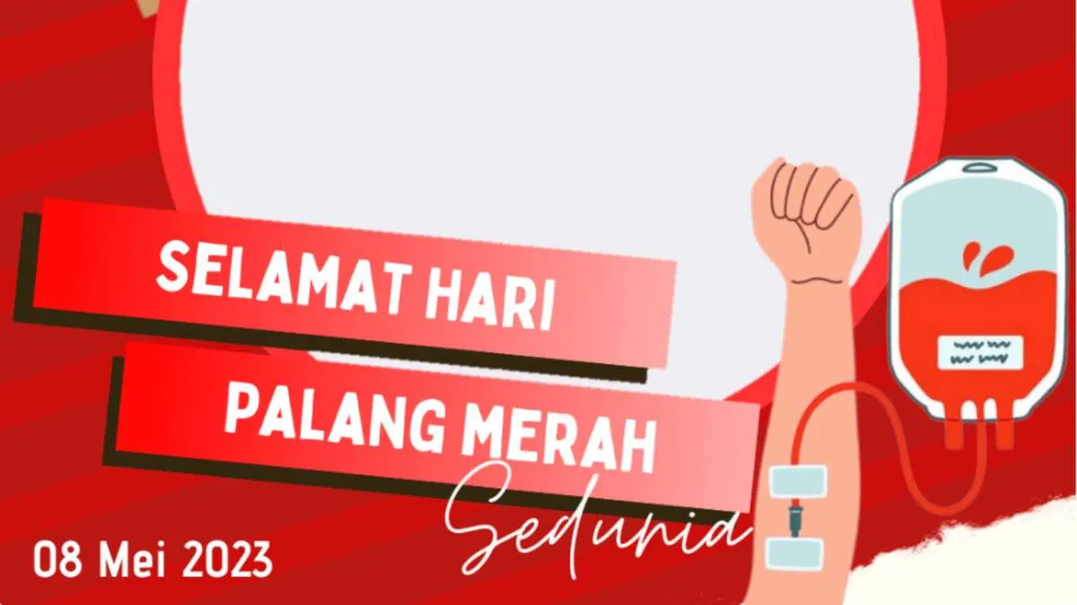 25 Twibbon Hari Palang Merah Sedunia 2023, Siap Dibagikan di Media Sosial