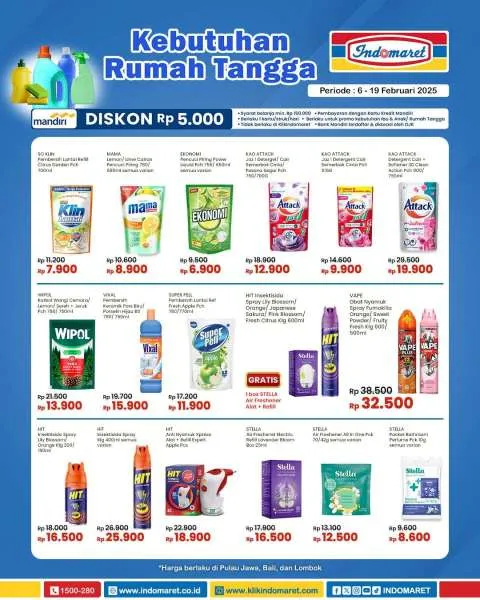 Promo Indomaret Super Hemat Periode 6-19 Februari 2025