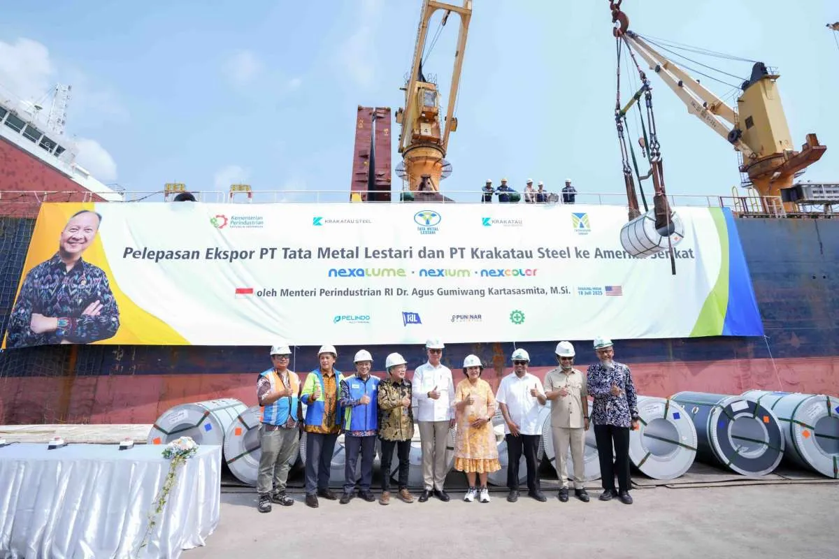 Menperin Targetkan RI Masuk 10 Besar Produsen Crude Steel di Dunia