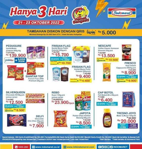 Promo JSM Indomaret 21-23 Oktober 2022