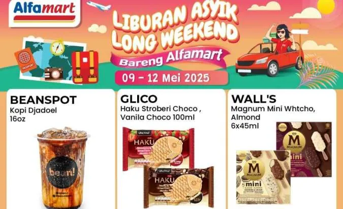 Promo Alfamart Long Weekend 12 Mei 2025, Magnum Mini Diskon Rp 20.000
