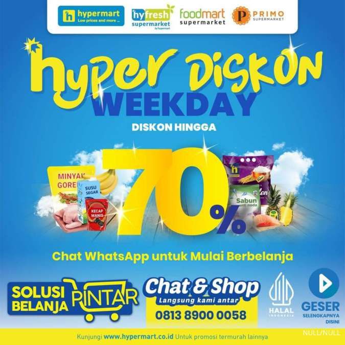 Katalog Promo Hypermart Hyper Diskon Weekday Periode 24-26 Januari 2023