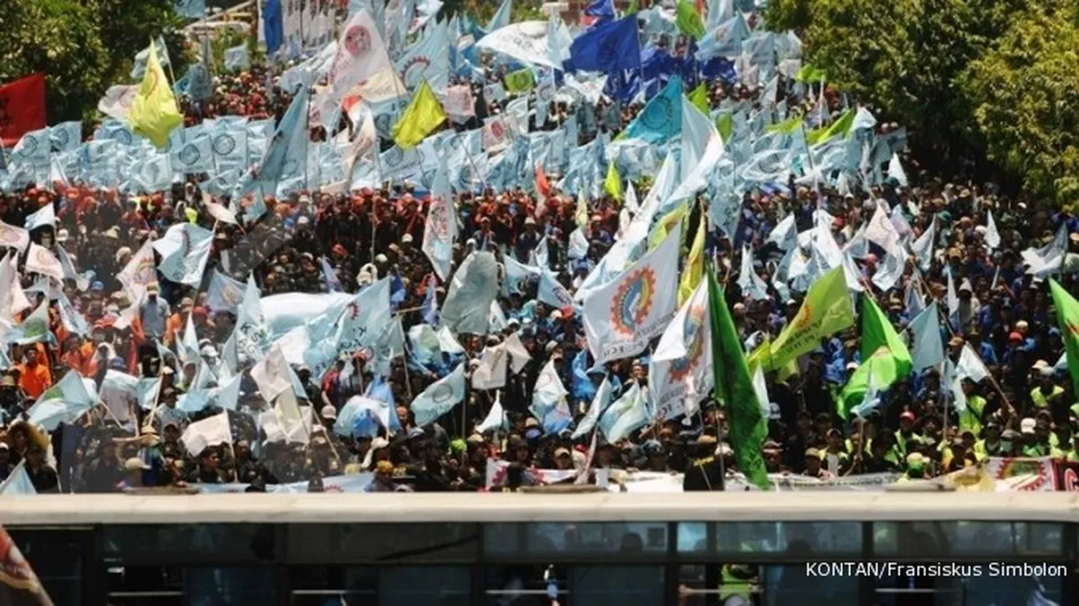 KSPSI memastikan tak ikut aksi mogok nasional