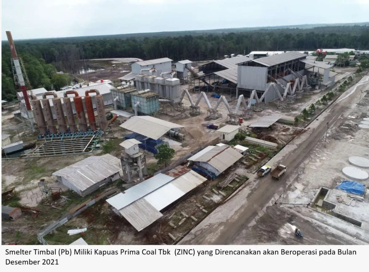 Smelter Baru Kapuas Prima Coal Beri Tambahan Pendapatan US$ 60 Juta - US$ 80 Juta