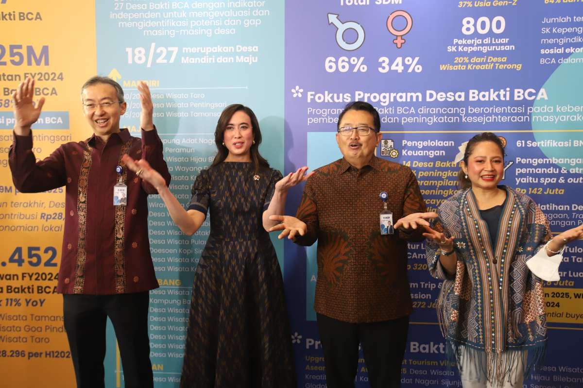 Bakti BCA Optimalkan Potensi UMKM dan Desa Wisata