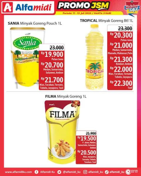Promo JSM Alfamidi Periode 11-13 Juli 2025