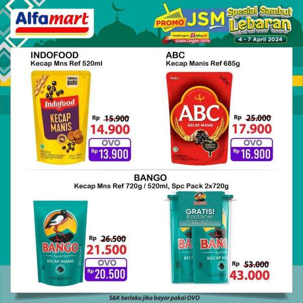 Promo JSM Alfamart Spesial Sambut Lebaran Periode 4-7 April 2024