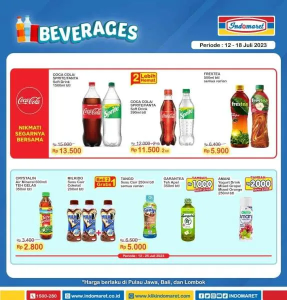 Harga Promo Indomaret Terbaru 12-18 Juli 2023, Promo Super Hemat Mingguan