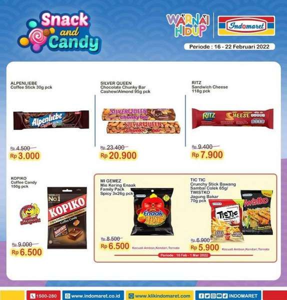 Promo Indomaret Super Hemat Mingguan Terbaru 16-22 Februari 2022