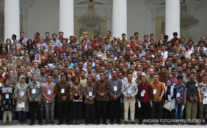 Begini nelayan asal Morotai menyampaikan keluhan mereka ke Presiden Jokowi