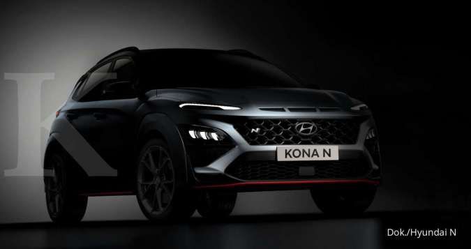 Teaser mobil Hyundai Kona N 