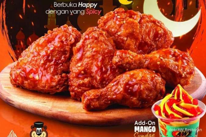 Promo Ramadan ala AW Restoran, Terbaru Ada Es Go Mango hingga Ayam Spicy BBQ