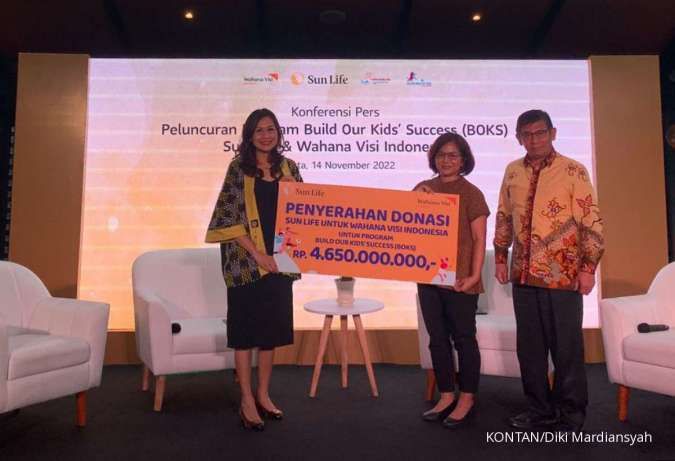 Luncurkan Program Boks, Sun Life Kucurkan Dana 14 Miliar ke Wahana Visi Indonesia