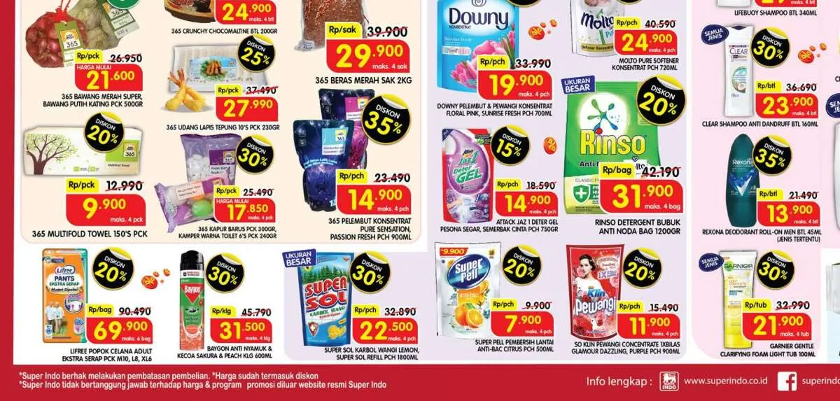 Promo Superindo Terbaru di Bulan Oktober 2022, Diskon Besar dan Harga Spesial!