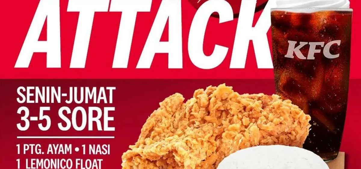 Promo KFC Attack Hari Ini 8 Desember 2022, Ada Pilihan Baru Hanya Rp 22.000-an Saja
