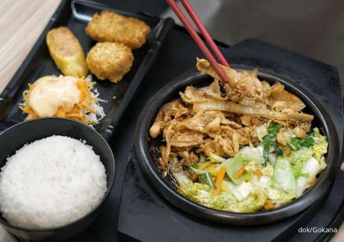 Penawaran Spesial Gokana Hari Ini (11/8) Ada Paket Teppan Beef Teriyaki Murah