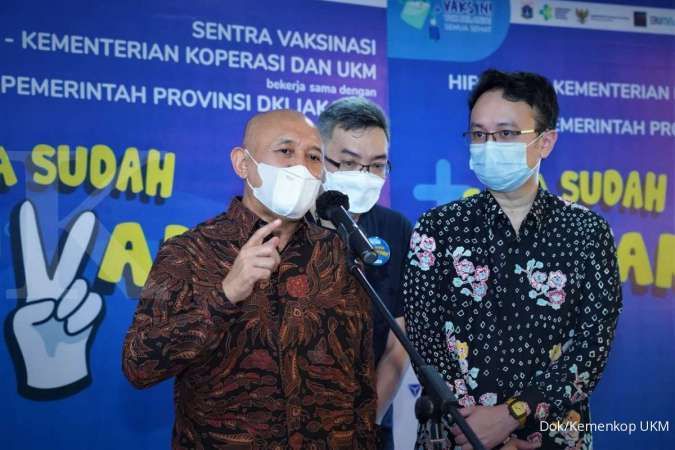 Menkop UKM dukung percepatan vaksinasi bagi UMKM Indonesia