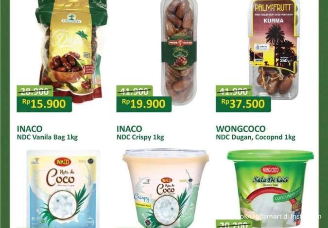 Promo JSM Alfamart Maret 2025, Kurma & Nata De Coco Lebih Murah di Bulan Ramadan