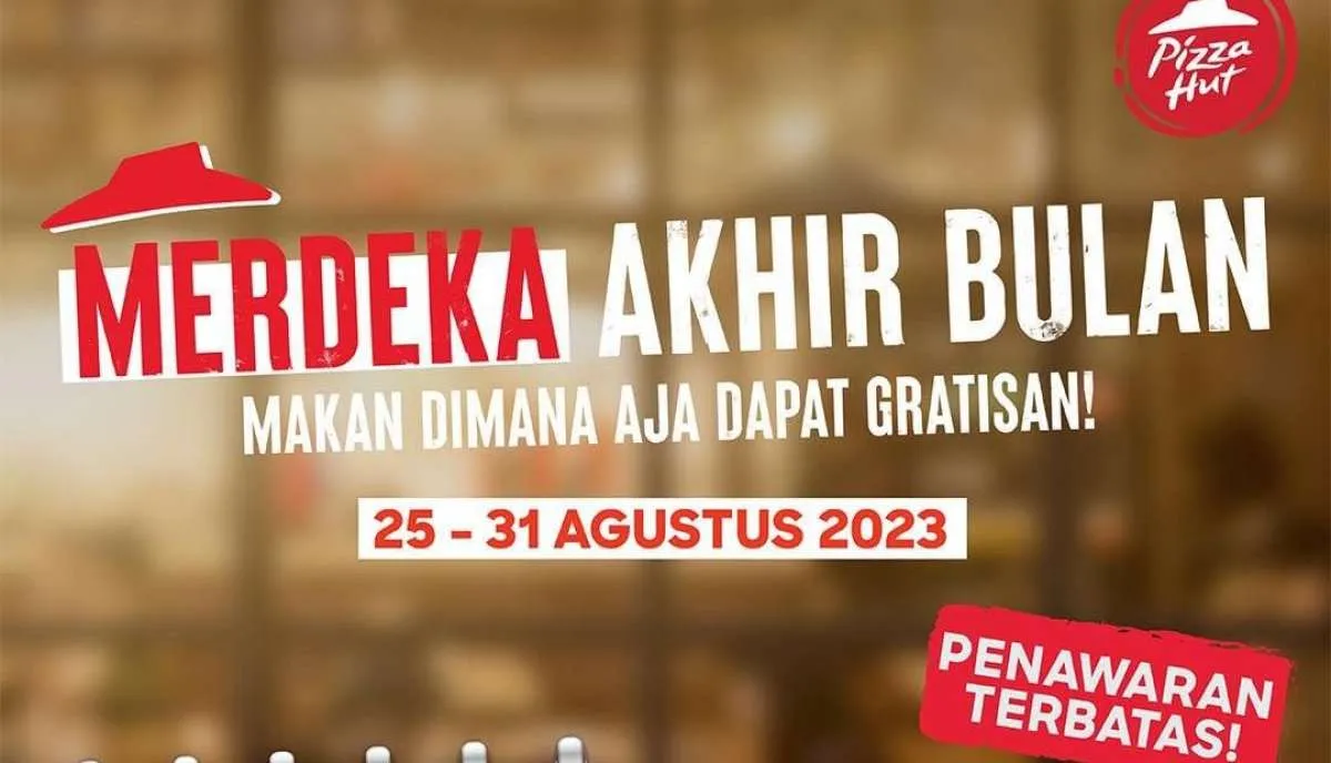 Promo Pizza Hut Terbaru Agustus 2023, Promo Merdeka Penawaran Terbatas di Akhir Bulan