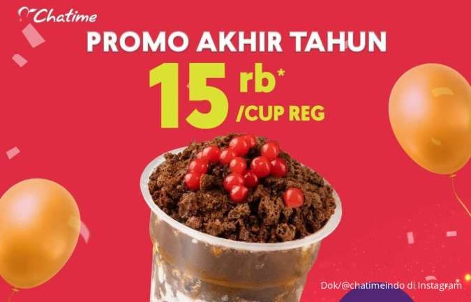 Promo Chatime Akhir Tahun 2024, Nikmati Orange Chocolate Cuma Rp 15.000 Saja