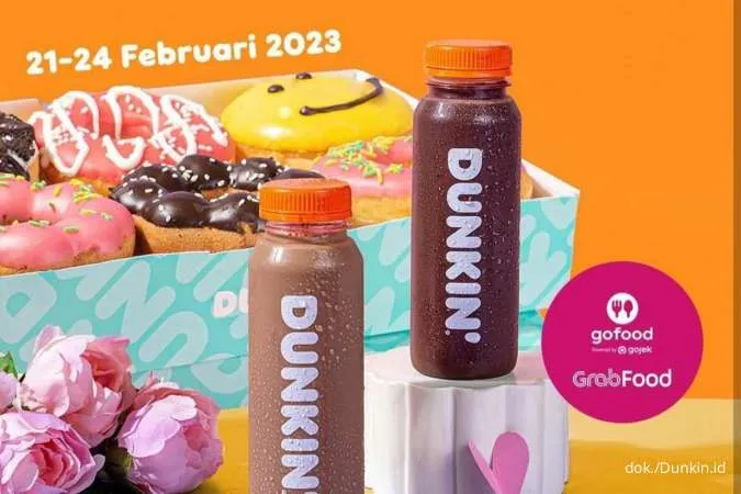 Promo Dunkin Edisi Akhir Bulan Februari 2023, Diskon 6 Donut dan 2 Minuman Rp 100.000