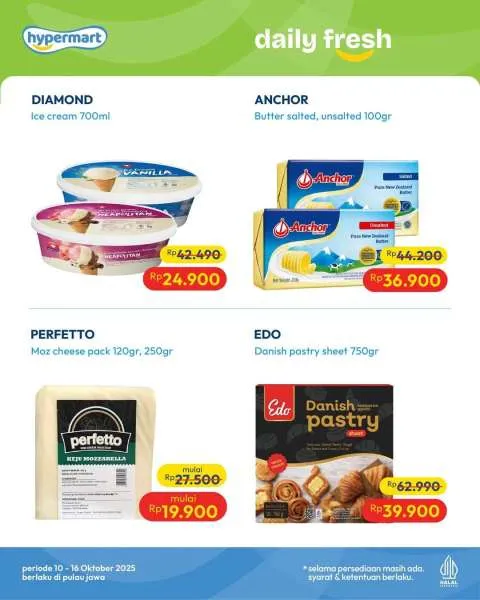 Promo JSM Hypermart Weekend Periode 10-13 Oktober 2025