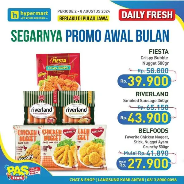 Promo JSM Hypermart Hyper Diskon Weekend Periode 2-4 Agustus 2024