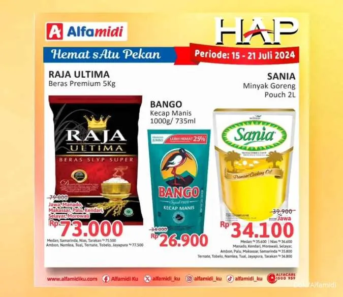 Promo Alfamidi Hemat Satu Pekan Periode 15-21 Juli 2024