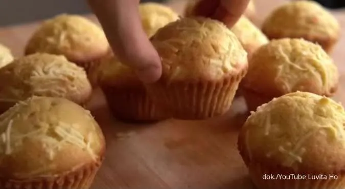 Resep Muffin Keju yang Lembut dan Wangi Banget, Teman Ngeteh Bikin Nagih