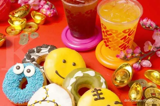 Promo Dunkin Donuts (24/1), Paket Happy Monday Rp 75.000 Isi Banyak Donut dan Minuman