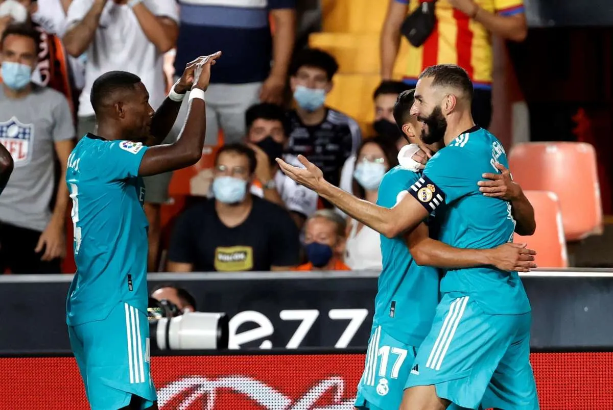 Hasil La Liga Spanyol Valencia vs Real Madrid: Los Blancos bekuk Los Che 1-2