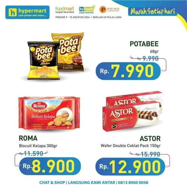 Promo JSM Hypermart Hyper Diskon Weekend Periode 9-12 Agustus 2024