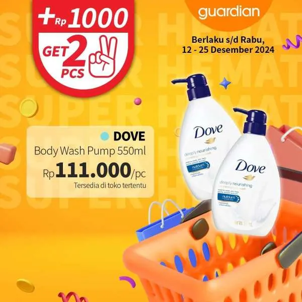 Promo Guardian Super Hemat Periode 12-25 Desember 2024