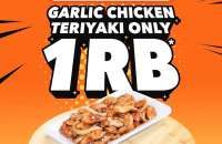 Promo Yoshinoya ShopeePay SpayLater 16-31 Agustus, Garlic Chicken Teriyaki Cuma 1.000