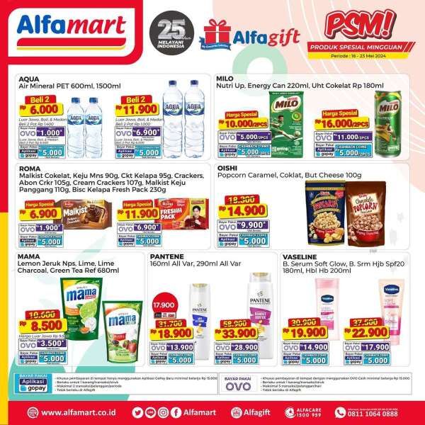 Promo PSM Alfamart 16-23 Mei 2024