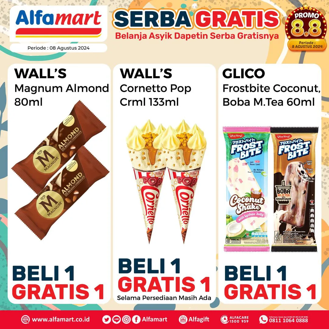 Promo 8.8 Alfamart Periode 8 Agustus 2024