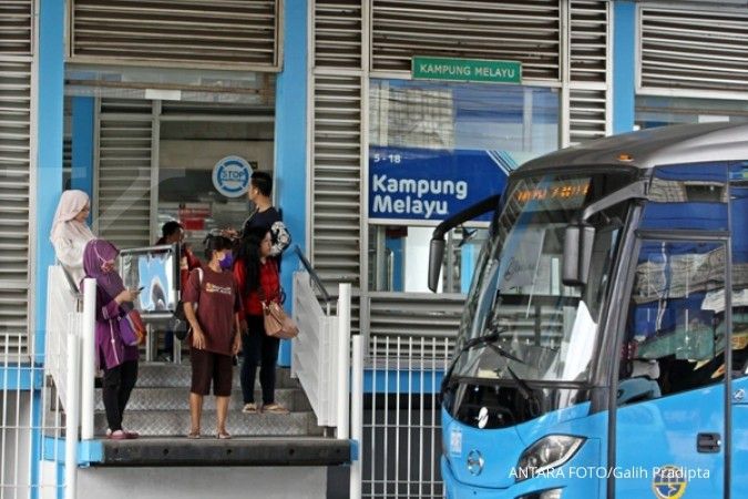 Transjakarta beroperasi normal saat May Day 