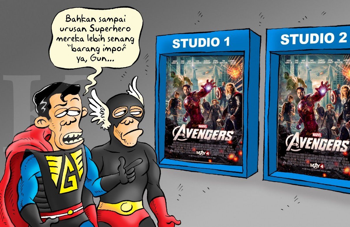 Kapan Godam & Gundala Beraksi di Bioskop