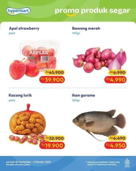 Promo Hypermart Hyper Diskon Weekday Periode 1-2 Oktober 2025