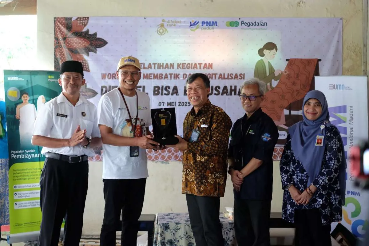 Dukung Warga Rentan, Pegadaian Gelar Pelatihan Ekonomi & Inklusi Digital