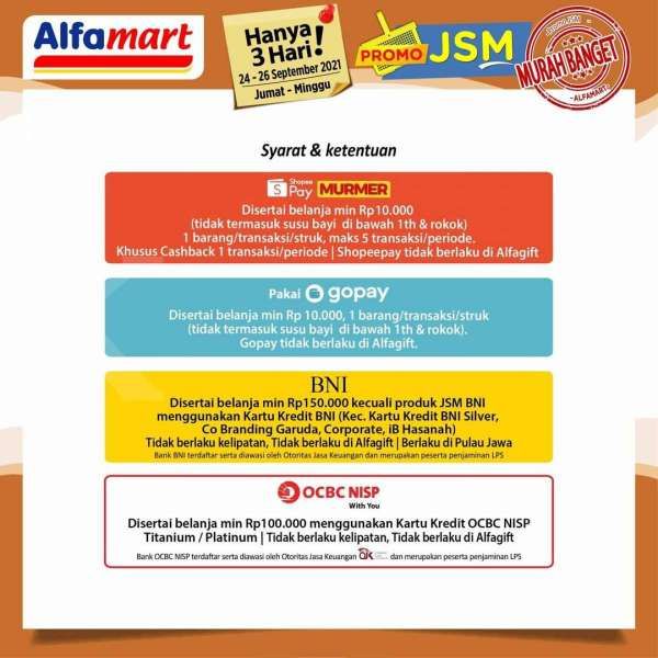 Promo JSM Alfamart 24-26 September 2021