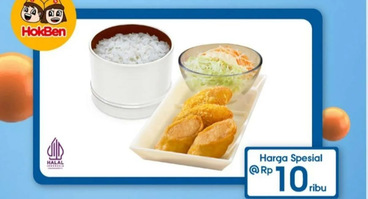 Promo HokBen 10.10 di 10 Oktober 2023, Paket Double Date & Promo Kartu Kredit BRI