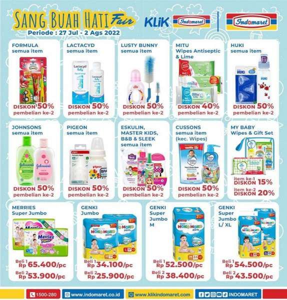 Promo Gantung (Gajian Untung) Indomaret di Akhir Bulan Juli 2022