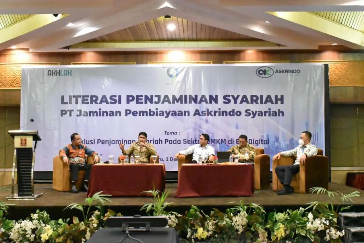 Dukung program KUR, Askrindo Syariah gelar literasi penjaminan Syariah di Pekanbaru